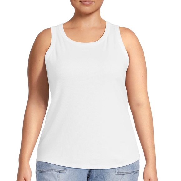Ribbed Tank Top 2-Pack for Plus Size Women from Terra & Sky - Picture 4 of 7
